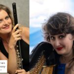 Karin Leitner - flute, Rosanna Moore - harp